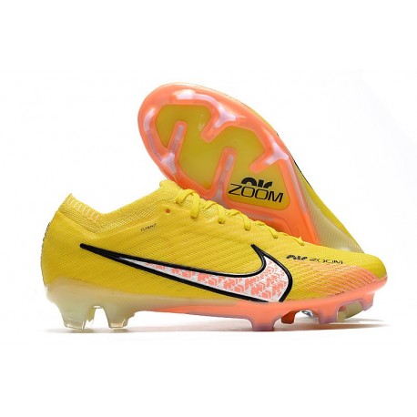 Nike Air Zoom Mercurial Vapor 15 Elite FG Giallo Arancione