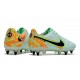 Nike Tiempo Legend 9 Elite SG-Pro AC Verde Orzo Blu Nerastro Arancione