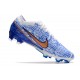 Nike Air Zoom Mercurial Vapor 15 Elite FG Lucent Pack Bianco Blu Oro
