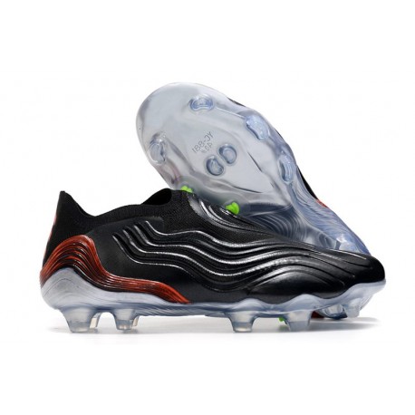 adidas Copa Sense+ FG Nuovo Nero Core Rosso Solare Team Verde Solare