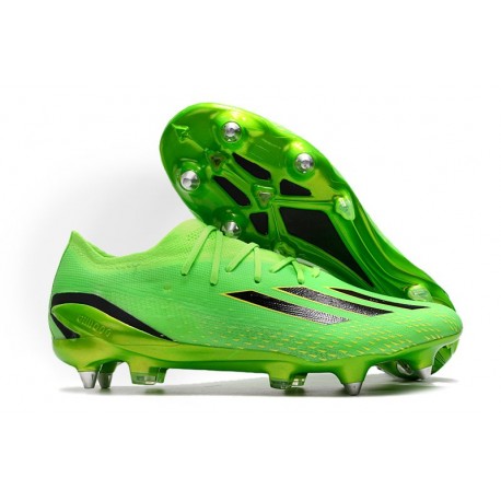 adidas X SpeedPortal .1 SG Verde Solare Nero Core Giallo Solare