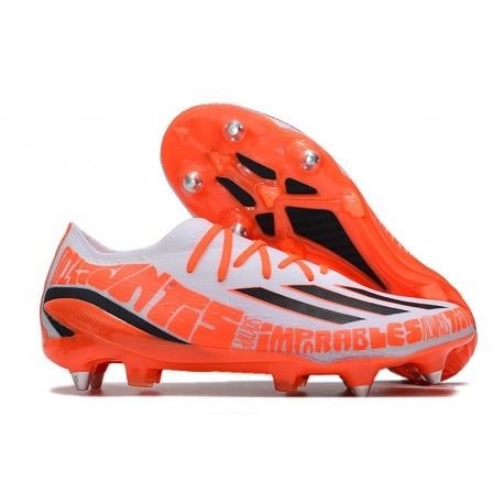 adidas X SpeedPortal .1 SG Messi Bianco Nero Core Rosso Solare