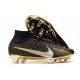Nike Zoom Mercurial Superfly 9 Elite Fg Nero Oro Metallico