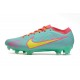 Nike Air Zoom Mercurial Vapor 15 Elite FG Blu Rosa Giallo
