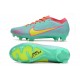 Nike Air Zoom Mercurial Vapor 15 Elite FG Blu Rosa Giallo