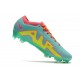 Nike Air Zoom Mercurial Vapor 15 Elite FG Blu Rosa Giallo