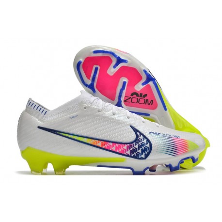 Nike Zoom Mercurial Vapor XV Elite FG Bianco Rosa Blu