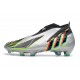 adidas Predator Edge + FG Scarpa Nuovo Argento Nero Giallo