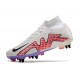Nike Air Zoom Mercurial Superfly 9 Elite SG Bianco Off Noir Latte Di Cocco