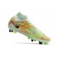 Nike Air Zoom Mercurial Superfly 9 Elite SG Verde Orzo Blu Nerastro Arancione Total