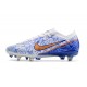 Nike Zoom Mercurial Vapor 15 Elite SG Bianco Blu Or