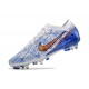 Nike Zoom Mercurial Vapor 15 Elite SG Bianco Blu Or