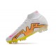 Nike Zoom Mercurial Superfly 9 Elite Fg Bianco Giallo Rosa