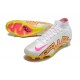 Nike Zoom Mercurial Superfly 9 Elite Fg Bianco Giallo Rosa
