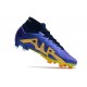 Nike Zoom Mercurial Superfly 9 Elite Fg Viola Giallo