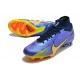 Nike Zoom Mercurial Superfly 9 Elite Fg Viola Giallo