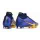 Nike Zoom Mercurial Superfly 9 Elite Fg Viola Giallo