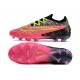 Scarpe da Calcio Nike Phantom GX Elite FG Rosa Nero Giallo