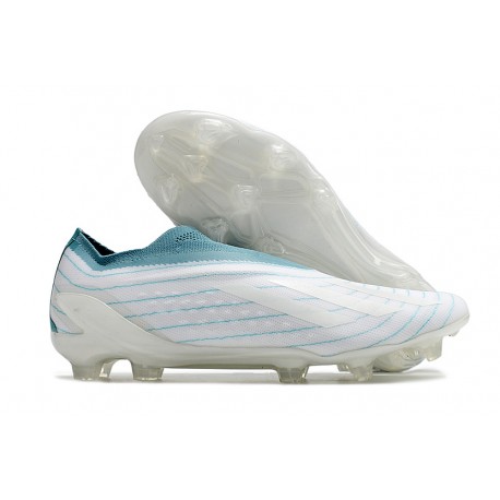 Scarpa adidas Copa Pure+ FG Bianco Grigio 2 Blu Preloved