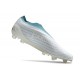 Scarpa adidas Copa Pure+ FG Bianco Grigio 2 Blu Preloved