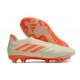 Scarpa adidas Copa Pure+ FG Bianco Off Arancione Solare Team