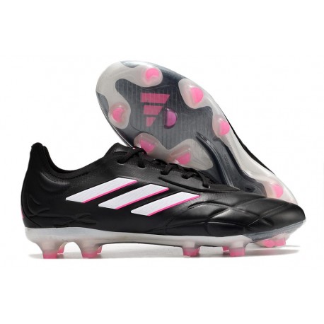 Scarpe adidas Copa Pure.1 FG Nero Core Zero Metallico Rosa Shock Team
