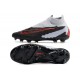 Scarpe Nike Phantom GX Elite DF FG Nero Grigio Rosso
