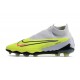 Scarpe Nike Phantom GX Elite DF FG Verde Grigio