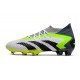 adidas Predator Accuracy .1 FG Scarpa Bianco Nero Core Limone Lucido