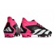 adidas Predator Accuracy .1 FG Scarpa Nero Core Bianco Rosa Shock Team