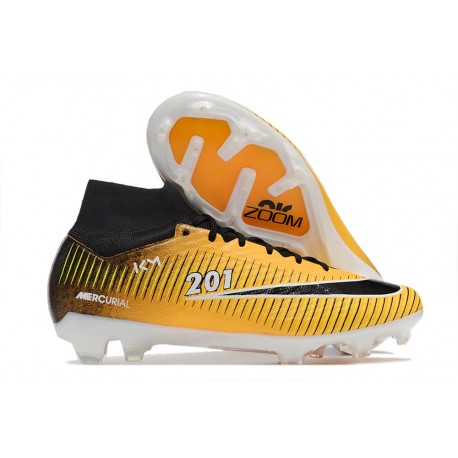 Nike Zoom Mercurial Superfly 9 Elite Fg Giallo Nero