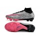 Nike Zoom Mercurial Superfly 9 Elite Fg Rosa Argento Nero