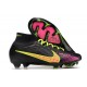 Nike Zoom Mercurial Superfly 9 Elite Fg Nero Rosa Giallo