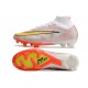 Nike Zoom Mercurial Superfly 9 Elite Fg Bianco Oro