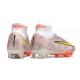 Nike Zoom Mercurial Superfly 9 Elite Fg Bianco Oro