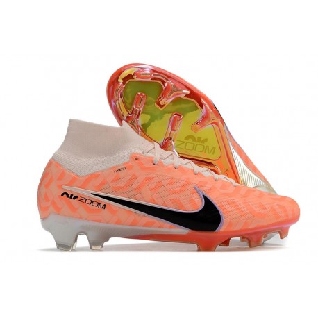 Nike Zoom Mercurial Superfly 9 Elite Fg Ghiaccio Guava Nero Arancione Total