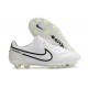 Nike Tiempo Legend 9 Elite FG Bianco Nero