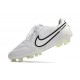 Nike Tiempo Legend 9 Elite FG Bianco Nero