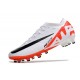 Nike Zoom Mercurial Vapor Elite AG-Pro Bianco Cremisi Vivace Nero