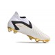 Scarpe da Calcio adidas Predator Accuracy + FG Bianco Oro Nero