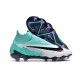 Scarpe Nike Phantom GX Elite DF FG Turchese Hyper Nero Fucsia Dream Bianco