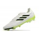 Scarpe adidas Copa Pure.1 FG Bianco Nero Core Limone Lucido