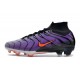 Nike Air Zoom Mercurial Superfly IX Elite Fg TN Viola Nero