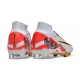 Nike Air Zoom Mercurial Superfly IX Elite Fg MR Bianco Rosso Oro