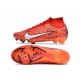 Nike Air Zoom Mercurial Superfly IX Elite Fg MDS Rosso Bianco
