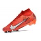 Nike Air Zoom Mercurial Superfly IX Elite Fg MDS Rosso Bianco