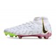Scarpe Nike Phantom Luna NU Elite FG X WWC Bianco Nero Oro