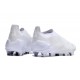adidas Predator Elite Senza Lacci FG Bianco Argento Met