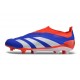 adidas Predator Elite Senza Lacci FG Blu Bianco Rosso
