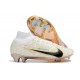 Nike Air Zoom Mercurial Superfly IX Elite Fg Bianco Oro Nero